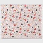 Weihnachtskätzchen Geschenkpapier (Flach)