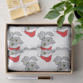 Weihnachtskätzchen Seidenpapier (Geschenk)