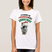 Weihnachtskätzchen T - Shirt (Vorderseite)
