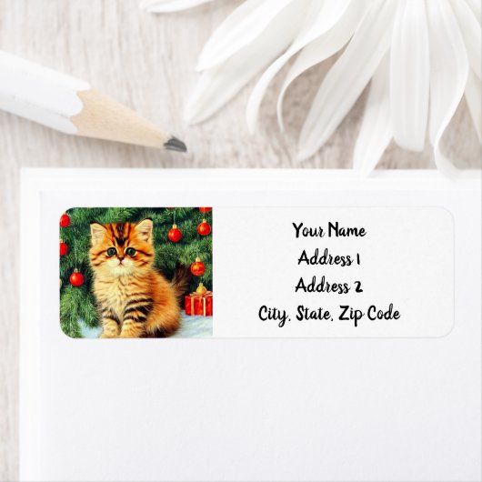 Weihnachtskatze (Insitu)