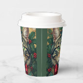 Weihnachtskatze 2024 pappbecher (Rechts)