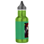 Weihnachtskatze 2 edelstahlflasche (Links)