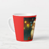 Weihnachtskatze 3 milchtasse (Linke Ecke)