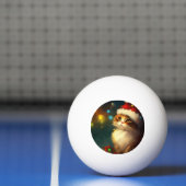 Weihnachtskatze (3) tischtennisball (Netto)