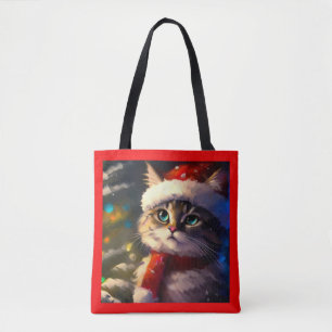 Weihnachtskatze 5 tasche