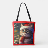Weihnachtskatze 5 tasche (Rückseite)