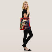 Weihnachtskatze 5 tasche (Am Model)