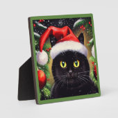 Weihnachtskatze 6 fotoplatte (Vorderseite)