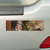 Weihnachtskatze Autoaufkleber (Auf Auto)
