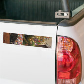 Weihnachtskatze Autoaufkleber (Auf Lkw)