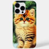 Weihnachtskatze Case-Mate iPhone Hülle (Rückseite)