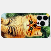 Weihnachtskatze Case-Mate iPhone Hülle (Rückseite (Horizontal))