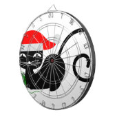 Weihnachtskatze Dartscheibe (Vorderseite rechts)