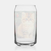 Weihnachtskatze Dosenglas (Rückseite)