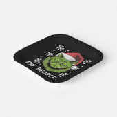 Weihnachtskatze Ew People Meowy Cat Lovers Pappteller (Gewinkelt)