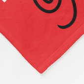 Weihnachtskatze Fleece-Decke Fleecedecke (Ecke)