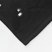 Weihnachtskatze Fleecedecke (Ecke)