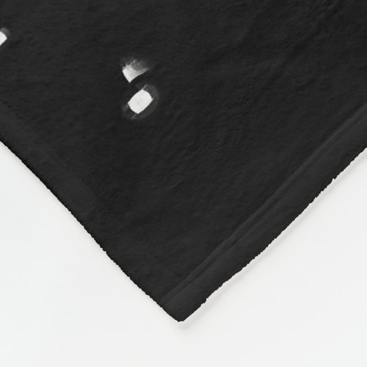 Weihnachtskatze Fleecedecke (Ecke)