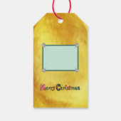 Weihnachtskatze Geschenkanhänger (Rückseite)