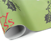 Weihnachtskatze Geschenkpapier (Rolleneckpunkt)