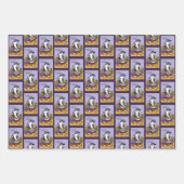 Weihnachtskatze Geschenkpapier Set (Vorderseite 2)