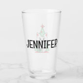 Weihnachtskatze Glas (Rückseite)
