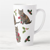 Weihnachtskatze Hohe Tasse (Rechts)