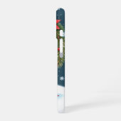Weihnachtskatze iPhone 16 Hülle (Linke Seite)
