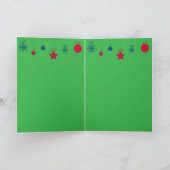 Weihnachtskatze Karte (Innenseite)