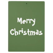 WEIHNACHTSKATZE KLEMMBRETT (Rückseite)