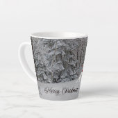 Weihnachtskatze Latte Tasse! Milchtasse (Linke Ecke)