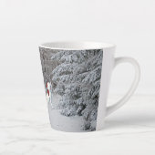 Weihnachtskatze Latte Tasse! Milchtasse (Rechts)