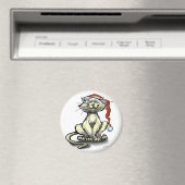 Weihnachtskatze Magnet (In Situ (Geschirrspüler))