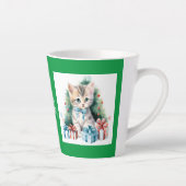 Weihnachtskatze Milchtasse (Rechts)