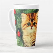 Weihnachtskatze Milchtasse (Linke Ecke)