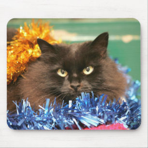 Weihnachtskatze Mousepad