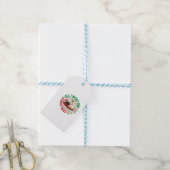 Weihnachtskatze-Nickerchen-Urlaubsdesign Geschenkanhänger (Mit Garn)