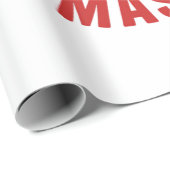 Weihnachtskatze-Nickerchen-Urlaubsdesign Geschenkpapier (Rolleneckpunkt)
