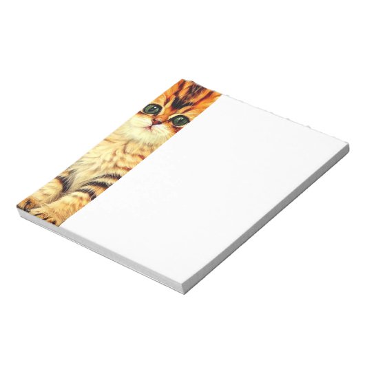 Weihnachtskatze Notizblock (Rotiert)