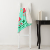 Weihnachtskatze Original Art Sherpa Blanket Sherpadecke (Beispiel)