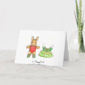 Weihnachtskatze Papier Puppenkarte Feiertagskarte (Rückseite)