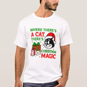 Weihnachtskatze - Perfektes Geschenk für Katzenlie T-Shirt