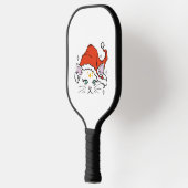 Weihnachtskatze Pickleball Schläger (Links)