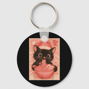 Weihnachtskatze Pink Santa Kawaii Anime Christmas Schlüsselanhänger