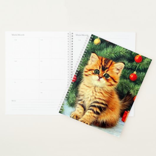 Weihnachtskatze Planer (Anzeige)