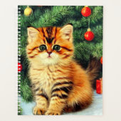 Weihnachtskatze Planer (Vorderseite)