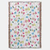 Weihnachtskatze schläft decke (Vorderseite Vertikal)