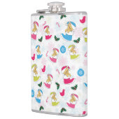 Weihnachtskatze schläft flachmann (Links)