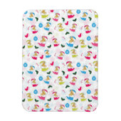 Weihnachtskatze schläft magnet (Vertikal)