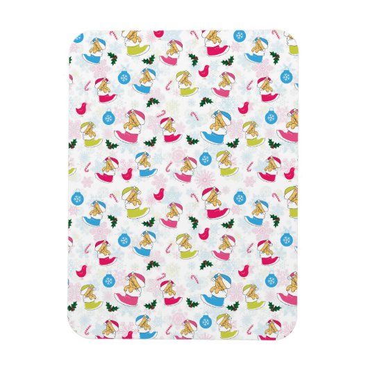 Weihnachtskatze schläft magnet (Vertikal)